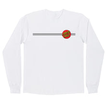 Load image into Gallery viewer, Santa Cruz Classic Dot L/S T-Shirt White