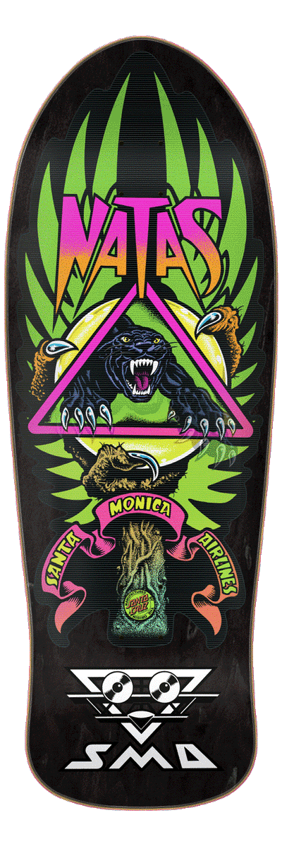 Santa Cruz SMA Natas Panther Lenticular Reissue Deck – Skateworks
