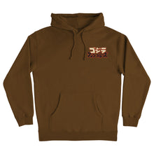 Load image into Gallery viewer, Godzilla Hand Mens Santa Cruz Hoodie Brown
