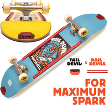 Load image into Gallery viewer, Tail Devil Rail Devils Sparking Skateboard Rails