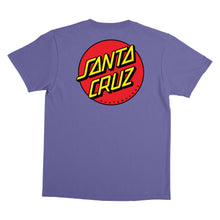 Load image into Gallery viewer, Santa Cruz Youth Classic Dot S/S T-Shirt - Violet