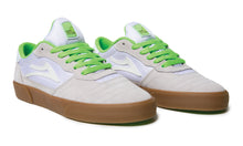 Load image into Gallery viewer, Lakai Cambridge SMU White/UV Green Suede