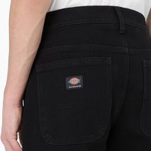 Load image into Gallery viewer, Dickies Loose Fit Mens Skateboarding Wingville Denim Pant - Black Denim