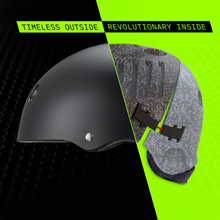 Load image into Gallery viewer, Triple-8 Deep Cover Certified Helmet - Matte Black