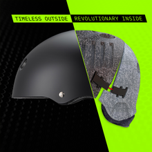 Load image into Gallery viewer, Triple-8 Deep Cover Helmet - Matte Black