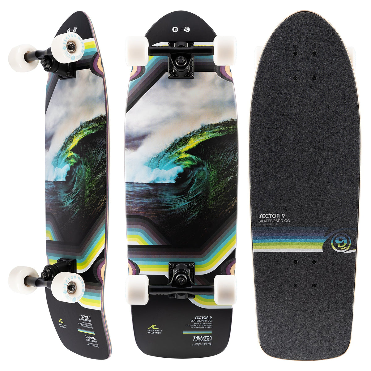 F.A.T. SHAGGYGAN　ブラウン　JUMBO Sector 9 Fat Wave Fury Complete – Skateworks
