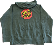 Load image into Gallery viewer, Santa Cruz Classic Dot Zip Hoodie Alpine Green