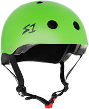 Load image into Gallery viewer, S-One Mini Lifer Kids Helmet - Bright Green Matte