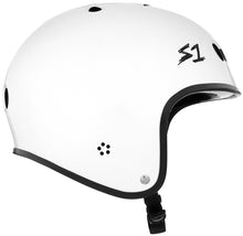 Load image into Gallery viewer, S-One Lifer Retro Helmet - White Glass w/ Black Checkers