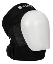 Load image into Gallery viewer, S-One Pro Knee Pads Gen 4 - Black w/ White Knee Caps