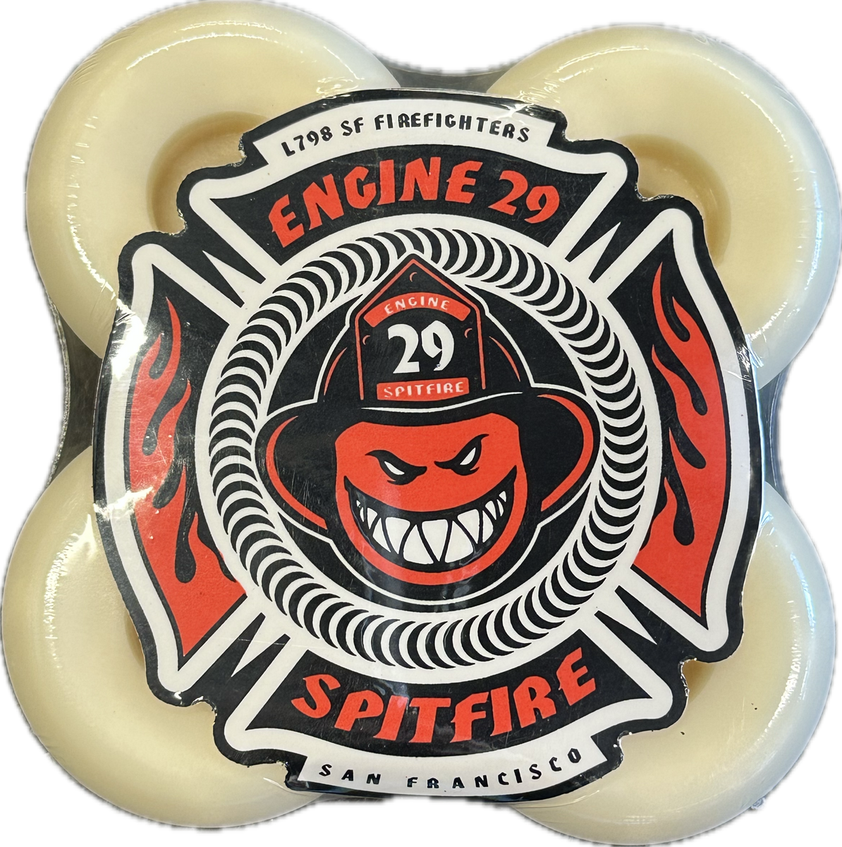 Spitfire Wheels Engine 29 SF Firefighters Formula Four Conical Spitfire Wheels Engine 29 SF Firefighters Formula Four Conical