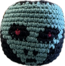 Load image into Gallery viewer, World Footbag Boota Bag Crochet Footbag