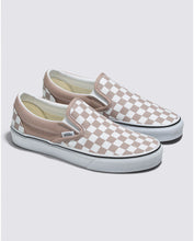 Load image into Gallery viewer, Vans Kids Classic Slip-On Color Theory Etherea/True White Checkerboard