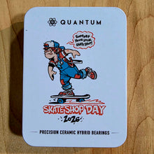 Load image into Gallery viewer, Quantum Bearing Science Skate Shop Day 2026 Skateworks Ceramic Hybrid Bearings