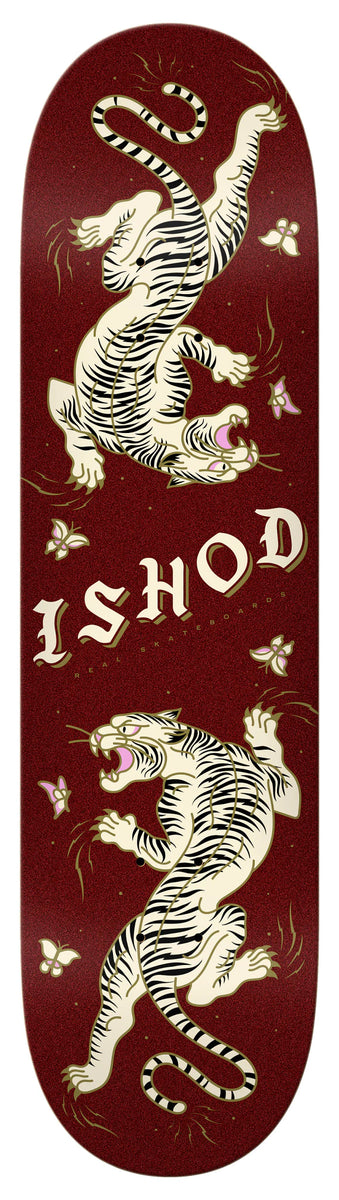 スケートボード REAL SSD2023 ISHOD CATSCRTCH DECK Ishod - Cat Scratch Glitter Deck 8.25