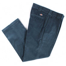 Load image into Gallery viewer, Dickies Regular Fit Flat Front Corduroy Pants - Airforce Blue