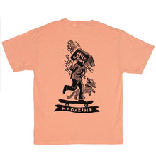 Load image into Gallery viewer, Skate Jawn Rain T-Shirt Peach
