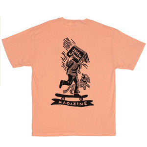 Skate Jawn Rain T-Shirt Peach