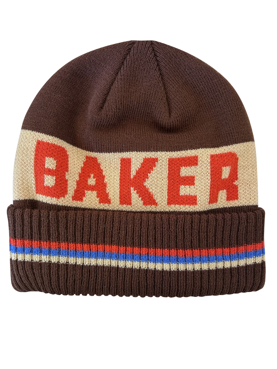 Baker Skateboards Olympian Beanie Dark Brown