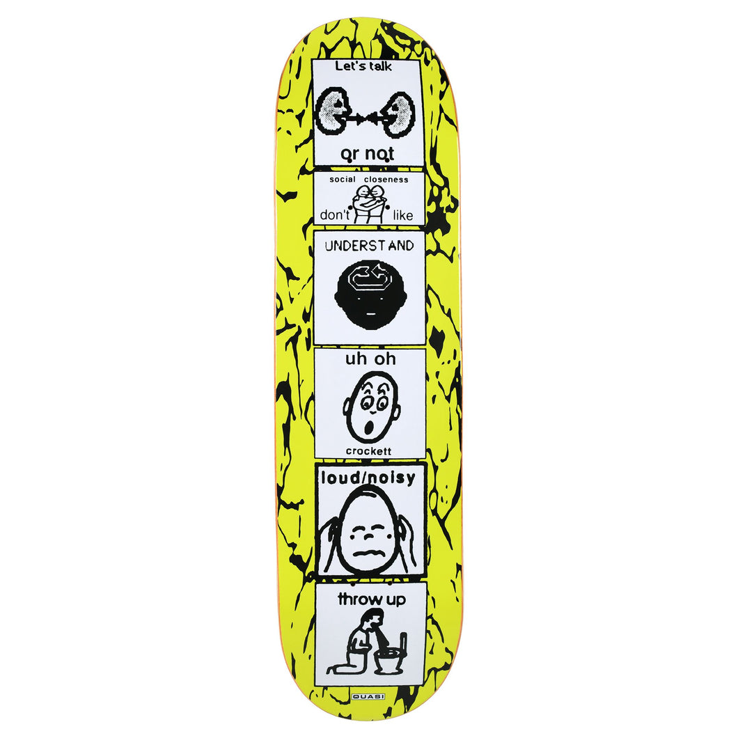 Quasi Gilbert Crockett The Puker Deck 8.25