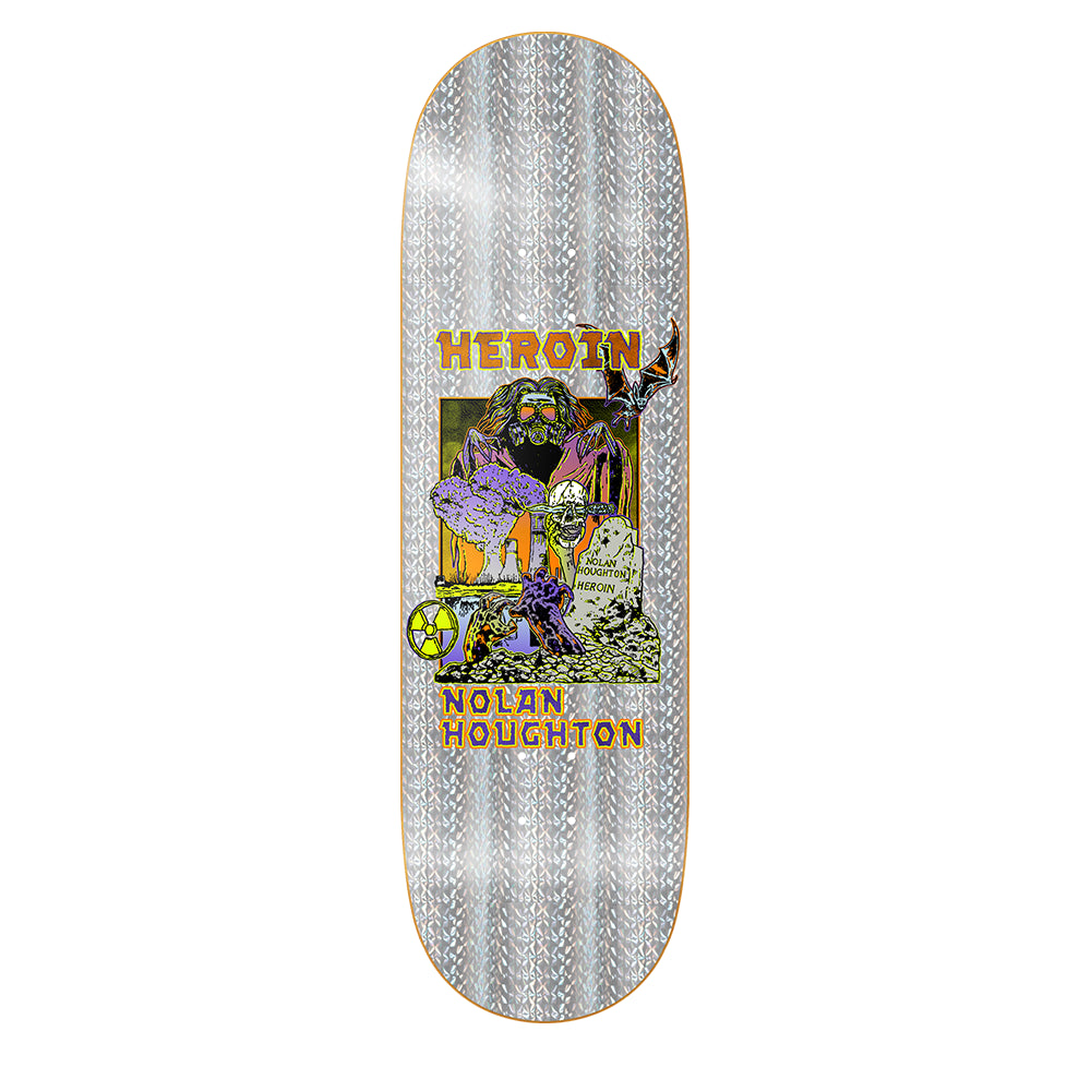 Heroin Skateboards Houghton Hellscape Deck 9.5