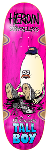 Heroin Skateboards Bail Gun Gary's Tall Boy Deck 10.25"