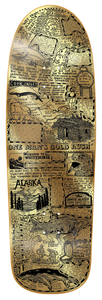 Heroin Skateboards Craig Questions Gold Rush Deck 10"