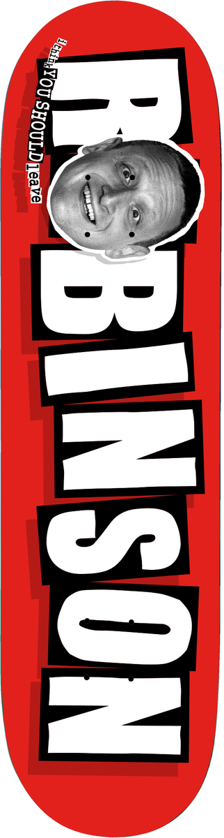 Baker Tim Robinson Brand Logo Deck 8