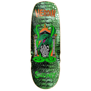 Heroin Skateboards Swampy Knock Off Deck 10.6"