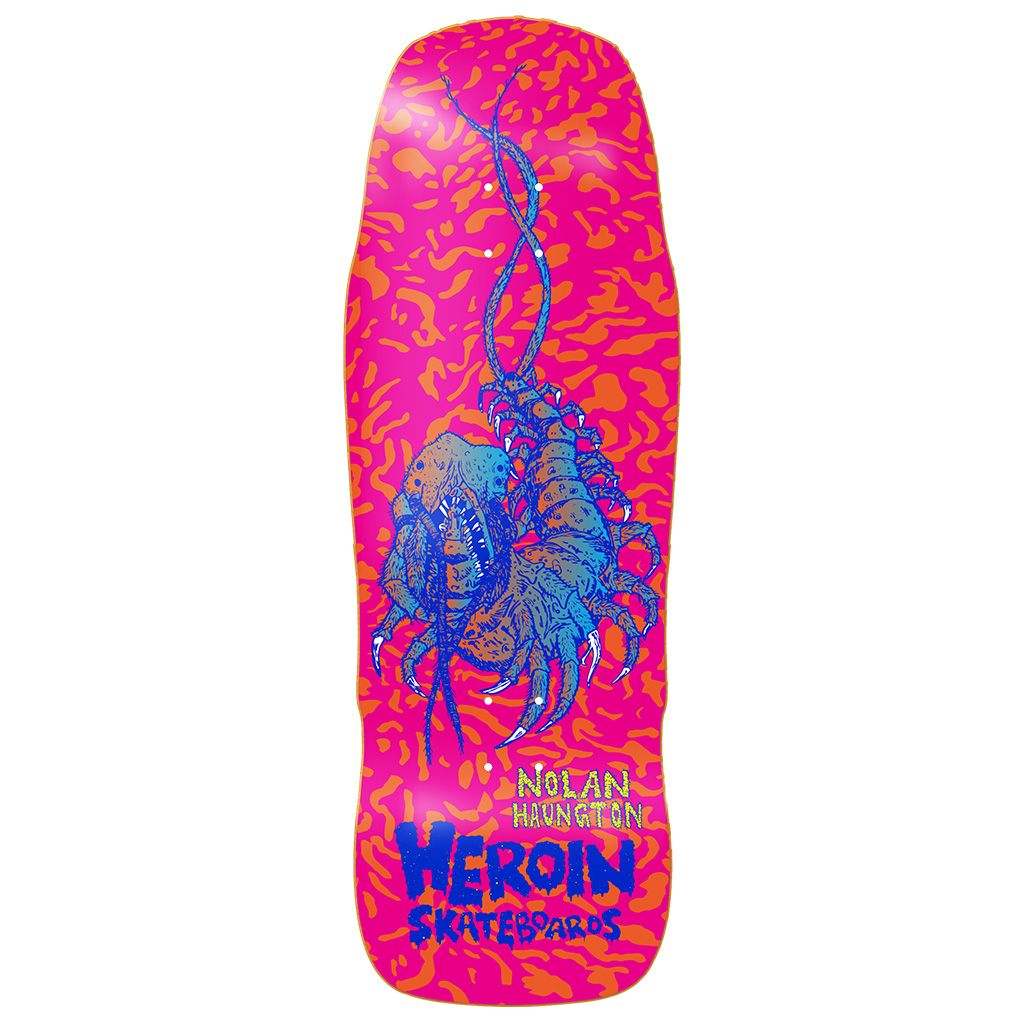 Heroin Skateboards Nolan Haungton Knock Off Deck 10.25