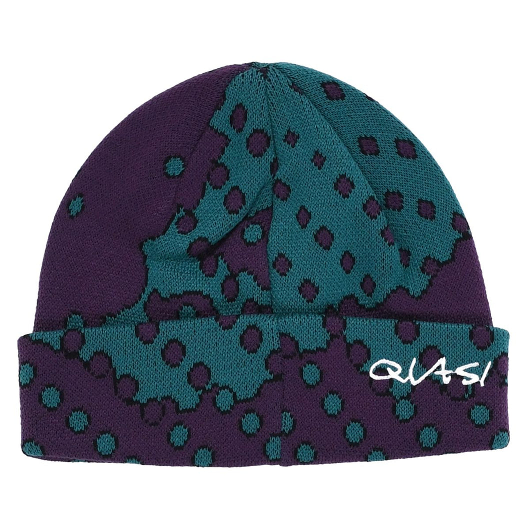 Quasi Dither Beanie Eggplant
