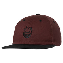 Load image into Gallery viewer, Spitfire Lil Bighead Strapback Hat Burgundy/Black
