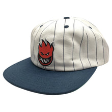 Load image into Gallery viewer, Spitfire Lil Bighead Fill Strapback Hat - White/Navy/Red
