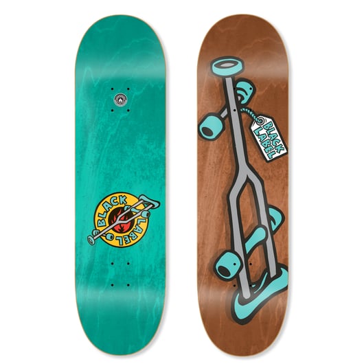 Black Label Crutch Deck 8.5
