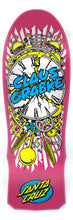 Load image into Gallery viewer, 10.04in Grabke Exploding Clock Santa Cruz Reissue Skateboard Deck Pink
