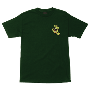 Screaming Hand T-Shirt Forest/Yellow