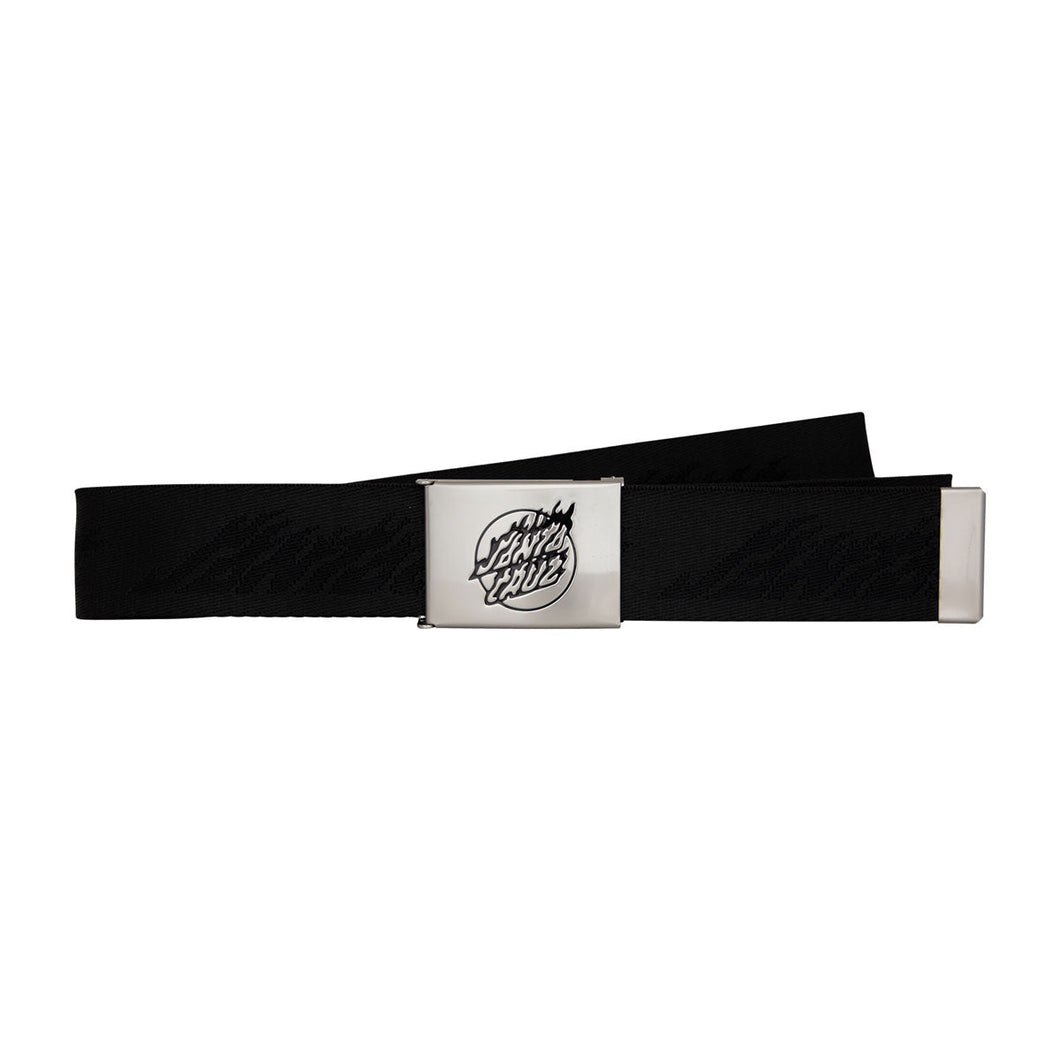 Santa Cruz Flame Dot Web Belt One Size Unisex