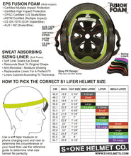 Load image into Gallery viewer, S-One Lifer Helmet - Black Matte with Red Straps
