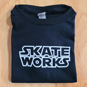 Skateworks Classic Logo Youth T-Shirt Black/White