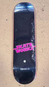Skateworks Classic Wood Grain Logo Shop Deck 7.25", 7.75", 8", 8.25", 8.5", 8,75" or 9"