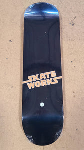 Skateworks Classic Wood Grain Logo Shop Deck 7.25", 7.75", 8", 8.25", 8.5", 8,75" or 9"