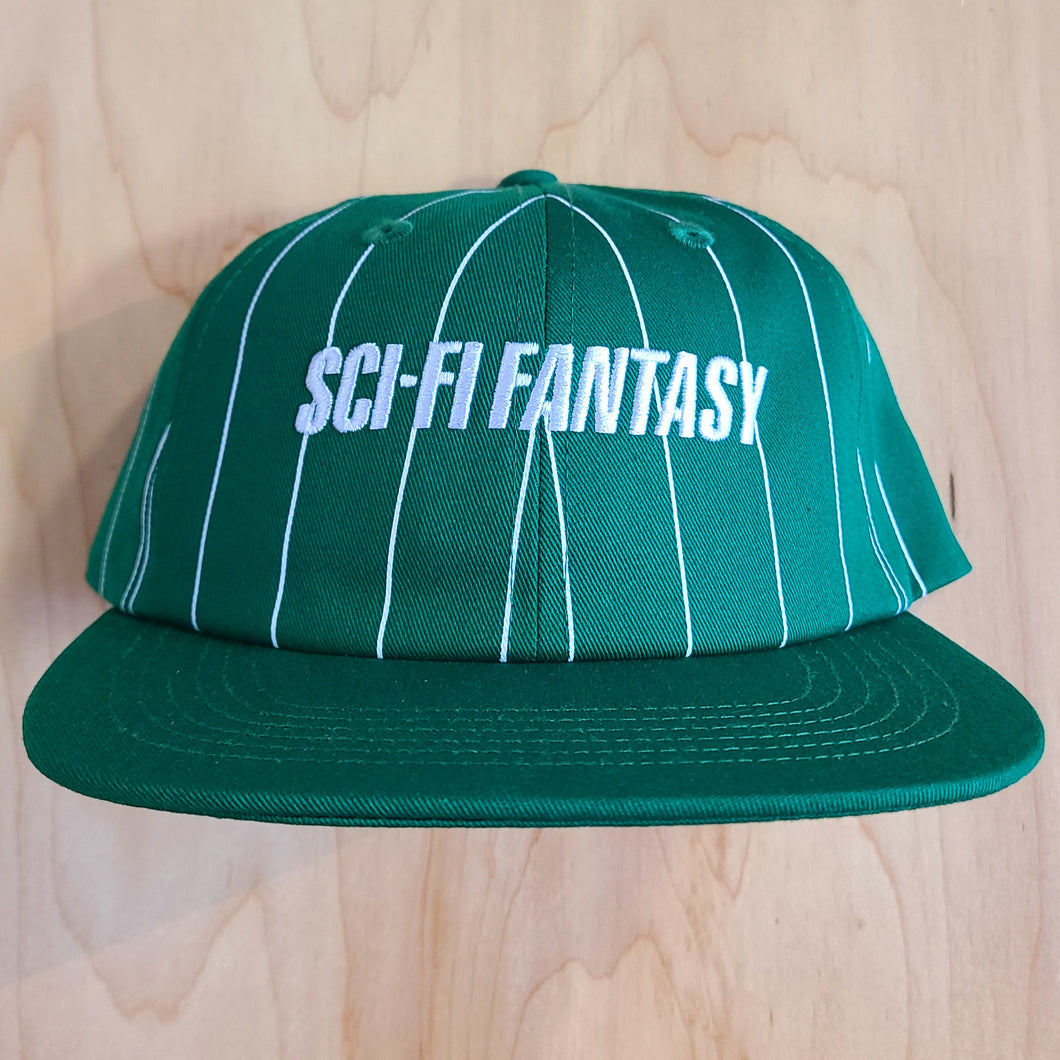 Sci-Fi Fantasy Fast Stripe Hat - Green