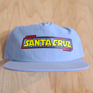 Skateworks Santa Cruz "Tourist" Surf Hat - Powder Blue