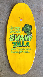 Heroin Skateboards Swampy Swampzilla Deck 13"