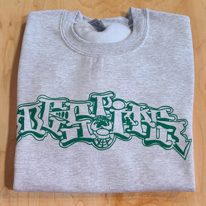 Despite Skateboards "Brody 2" Crewneck Athletic Grey/Green