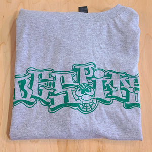 Despite Skateboards "Brody 2" T-Shirt Athletic Grey/Green