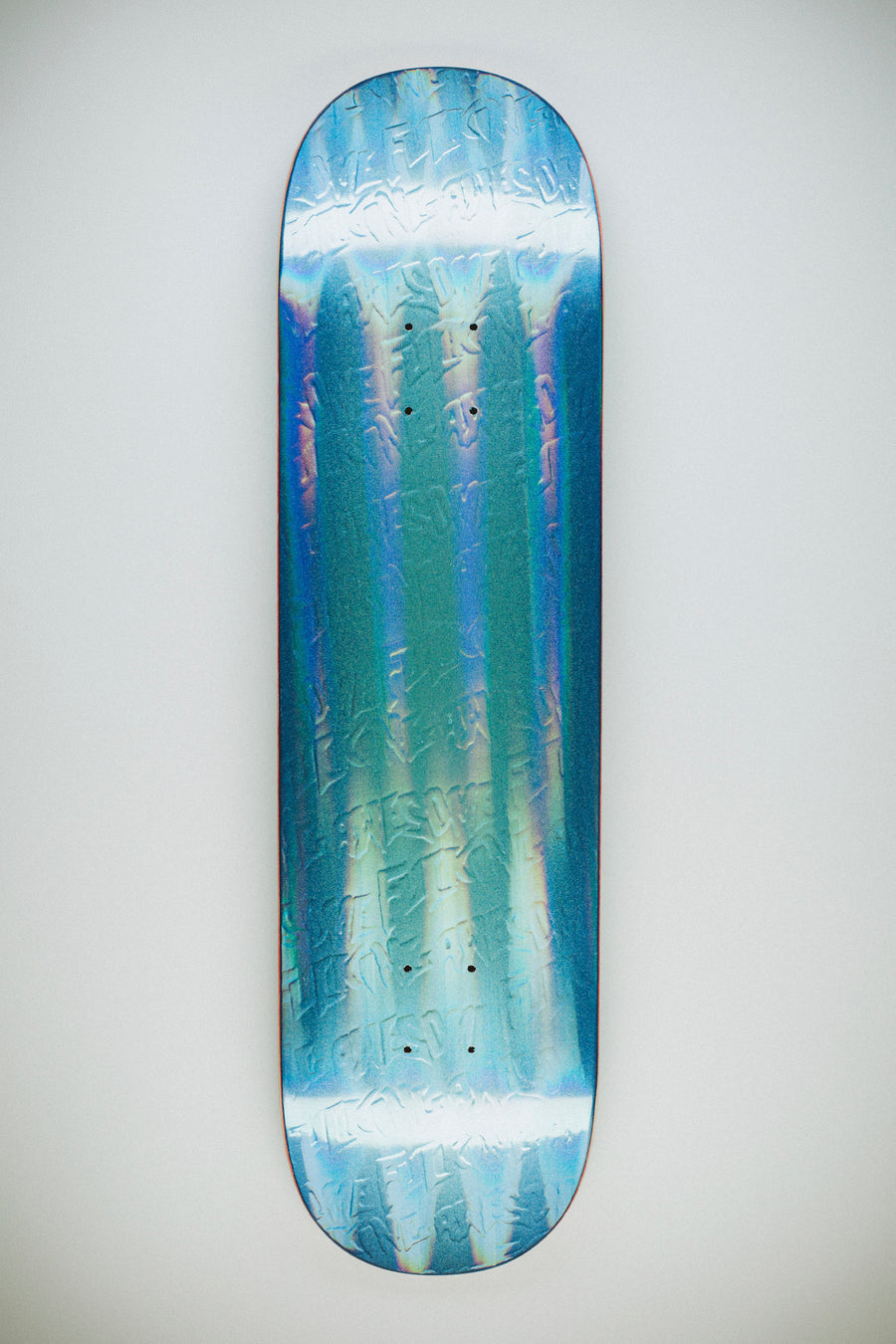 FA Gamma Ray Blue Embossed Deck 8.38