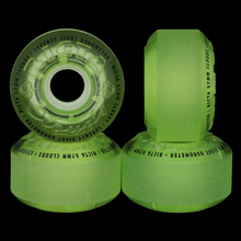 Load image into Gallery viewer, Ricta Clear Clouds Green Glow in the Dark Cores 57mm 78a
