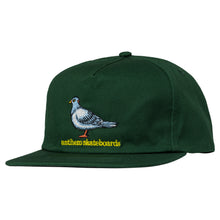 Load image into Gallery viewer, Antihero Lil Pigeon Snapback Forest Green/Yellow
