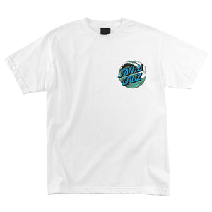 Wave Dot S/S T-Shirt White